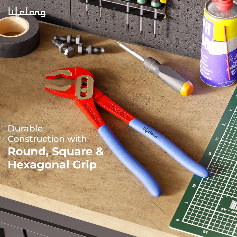Lifelong Box Joint Plier | Heavy Duty Cutting Plier & Wire Cutter for Home Use