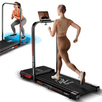 4HP FitPro Treadmill with Vibration Plate
