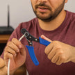 Lifelong Wire Stripping Plier with Cutter, Multipurpose Electrical Hand Tool
