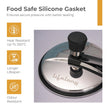 Lifelong 2L Stainless Steel Pressure Cooker | Inner Lid Design with Silicone Gasket | Induction & Gas Compatible | 1.2mm Thick | Leak-Proof, Durable, Rust-Resistant Body ISI-Certified