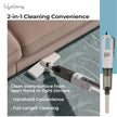 Lifelong 2-in-1 Handheld & Stick Vacuum Cleaner | 14KPA Suction