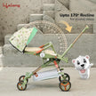 Lifelong Cuppy Baby Stroller 0-36 Months | 360° Rotating Seat, Safety Certified Lightweight Stroller | Easy Fold, Reclining Positions & Soft Cushion Seat for Travel & Everyday Use