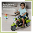 Lifelong Royal Electric Ride-On Bike for Kids – Rechargeable 3-Wheel Motorbike with Light & Music, 1–6 Years