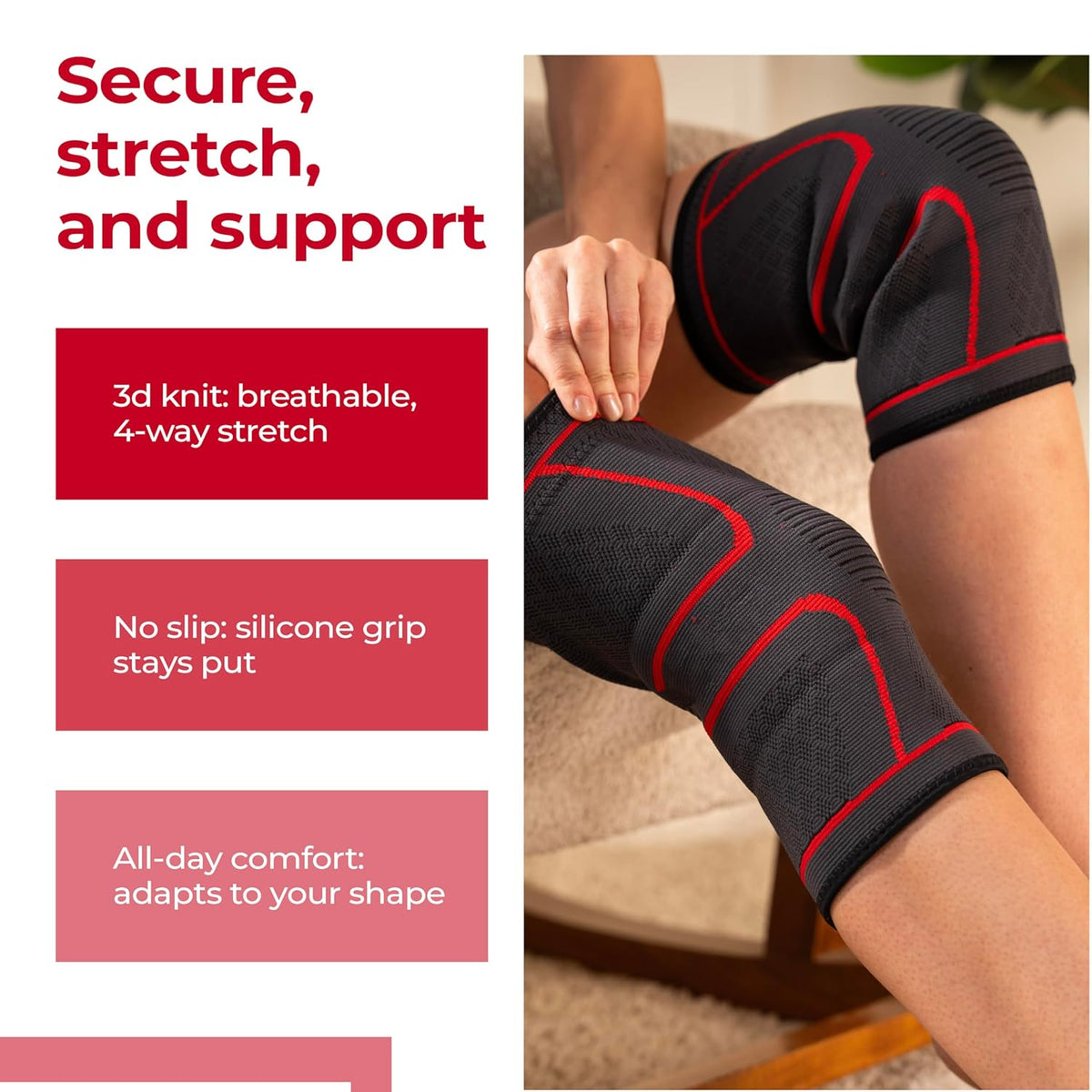 Athletics Knee Compression Sleeve