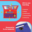 Lifelong Spiderman Kids Learning Laptop with 20 Educational Modes & Music