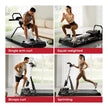 Lifelong FitPro 3-in-1 Treadmill – 6HP Motor, Foldable, Rowing & Ab Trainer