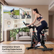 Lifelong Magnetic Spin Fitness Bike | 8kg Flywheel | 9-Level Adjustable Resistance | Heart Rate Sensors | Indoor Exercise Cycle | Stationary Bike | Cardio Workout Equipment | Max User Weight 120 kg