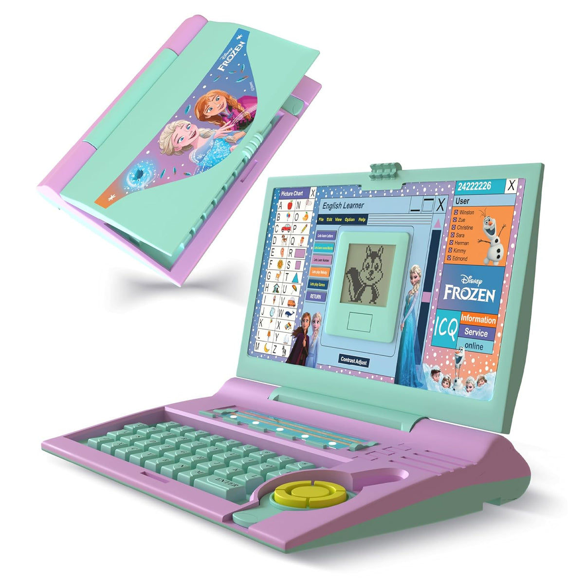 Frozen Kids Learning Laptop with Mouse
