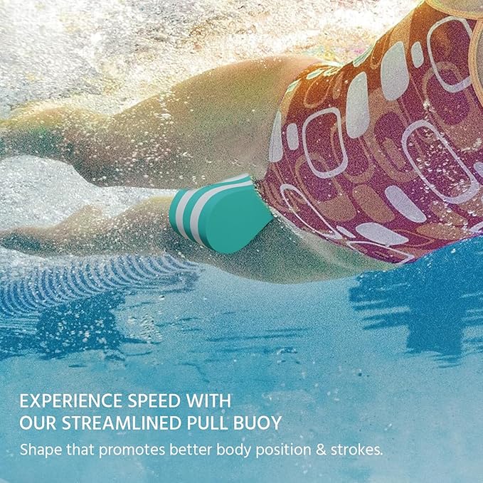 Pull Buoy for Swimming – EVA Leg Float for Training & Beginners