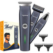 Lifelong Waterproof All-in-One Grooming Kit for Men with Type-C Charging