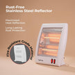 Lifelong 800 Watts Quartz Room  Heater for Bedroom | 2 Power settings
