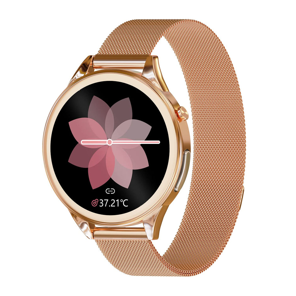 Vibez by Lifelong Xena Smartwatch for Women with HD Display | ECG+PPG