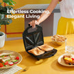 Lifelong 750W 4-Slice Sandwich Maker for Grilling & Toasting