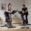 Lifelong Magnetic Spin Fitness Bike | 8kg Flywheel | 9-Level Adjustable Resistance | Heart Rate Sensors | Indoor Exercise Cycle | Stationary Bike | Cardio Workout Equipment | Max User Weight 120 kg