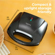 Lifelong 750W 4-Slice Sandwich Maker for Grilling & Toasting