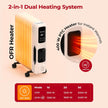 Lifelong Heato Pro 11 Fin Oil Filled Room Heater 2400W with PTC Fan & Remote