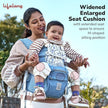 Lifelong Cuppy Infant Carrier with Hip Seat (Blue) | Ergonomic Multi-Way Baby Carrier for 0-3 Years | Adjustable, Breathable & Travel-Friendly Design