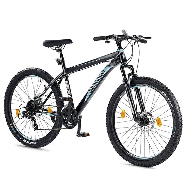Conqueror 21-Speed Mountain Bike with Dual Disc Brakes