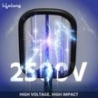 Lifelong 2-in-1 UV Light Mosquito Racket Bat and Mosquito Killer Lamp | 2500V