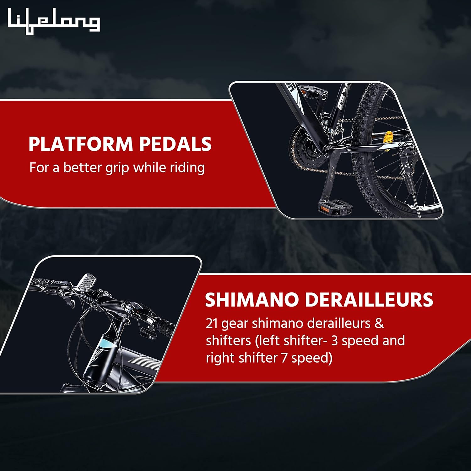 MTB 27.5T Gear Cycle – 21-Speed Shimano Mountain Bike for Men & Women (Conqueror)