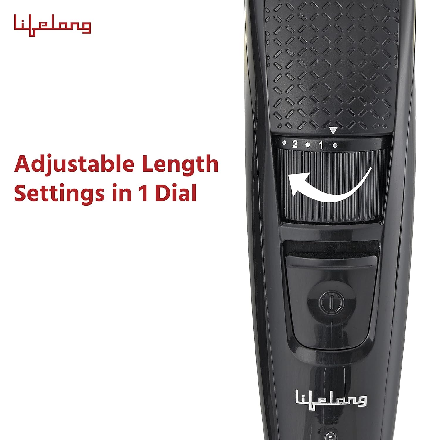 Lifelong Cordless Beard Trimmer with 20 Length Settings & 4Hr Runtime