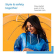 Lifelong Waterproof Unisex Raincoat – Hooded Full Sleeve Outdoor Poncho for Men, Women, Boys & Girls, Lightweight Travel Rainwear (1 Pc)
