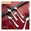 Lifelong Spoon & Fork Set 16 cm for Home & Kitchen | Stainless Steel Spoon Set| 6 Spoons & 6 Forks | Set of 12 for Dining | Mirror Polished Durable with Smooth Edges (LLCTSPF12, Silver)