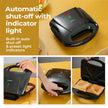 Lifelong 750W 4-Slice Sandwich Maker for Grilling & Toasting