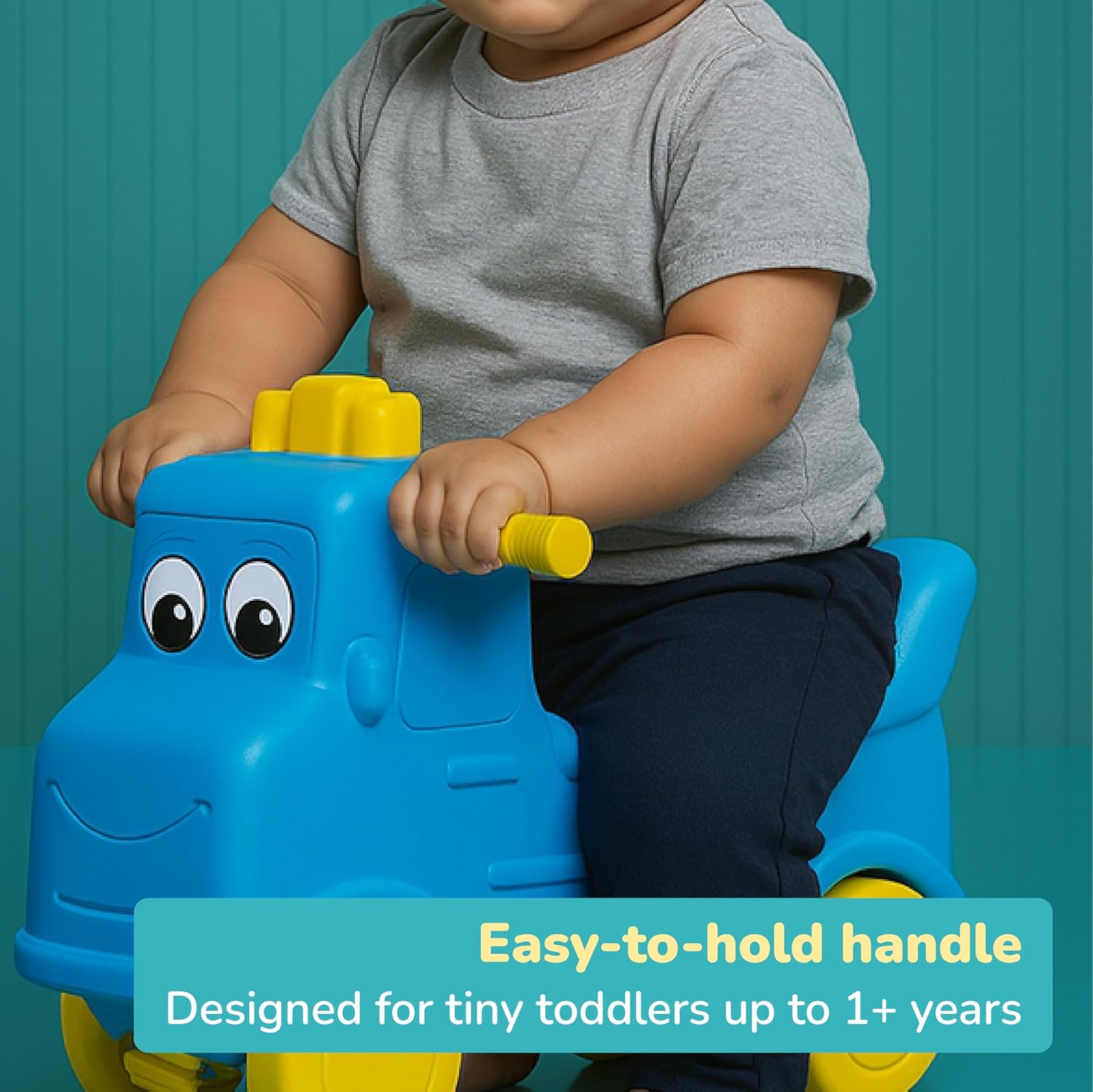 Lifelong Cuppy Toony Truck Ride-On Toy | Push Ride for Toddlers 1+ Year