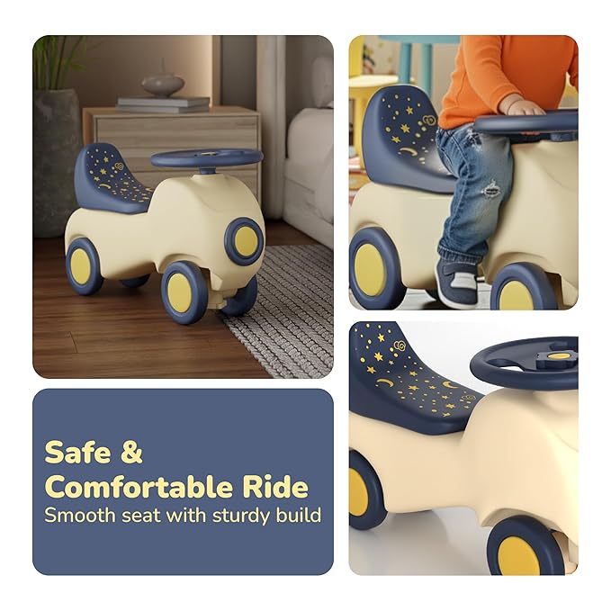 Lifelong Cuppy Speedster Ride-On Car | Battery-Free Push Toy for Kids 1–4 Years