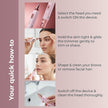 Lifelong Claré 2-in-1 Women’s Facial Hair Trimmer | Painless, USB-C Rechargeable