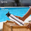 Lifelong 750ml Stainless Steel Water Bottle Pack of 5 | Leak-Proof & Durable | Easy to Clean | Odour-Free | Rust-Free Build, Secure Cap & Easy Grip | Ideal for School, Office, Travel & Gym (Silver)
