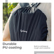Lifelong Waterproof Backpack Rain Cover – Dustproof, Adjustable Fit for Bags up to 45L (Black)