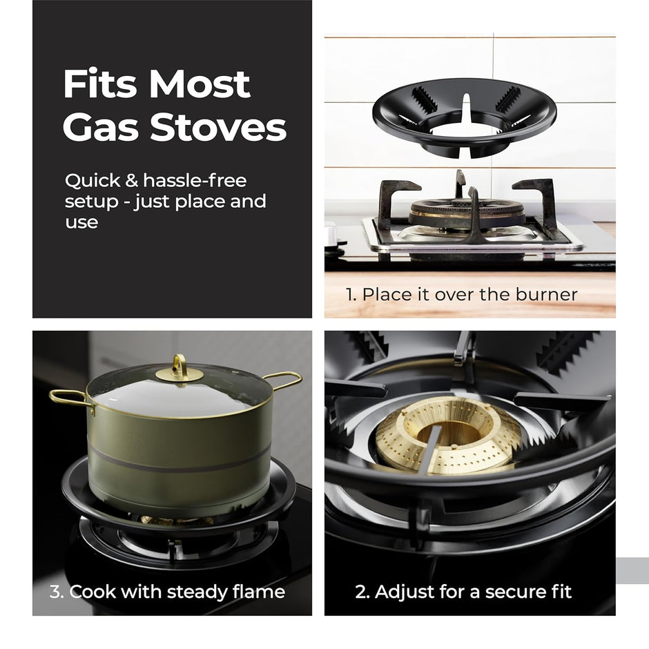 Lifelong Gas Burner Stand | Pack of 2 | Gas Saver Jali