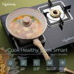 Lifelong Forged Fry Pan 24cm with Glass Lid