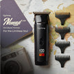 Lifelong Mini Beard Trimmer for Men with Type-C Charging & 2Hr Runtime