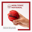 Lifelong Rubber Cricket Tennis Balls – Heavy Red, Durable, Set of 3