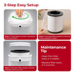 Lifelong Ecofresh 200 Air Purifier for Home & Office | Up to 220 sq ft | True HEPA H13 Filter