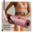Lifelong 5mm TPE Yoga Mat – Non-Toxic, Sweat-Resistant & Portable with Carry Bag