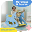 Lifelong 2-in-1 Rocking Horse & Study Table for Kids 1-5 Yrs, BIS Certified (LLCRK01)