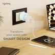 Lifelong 10A WiFi Smart Power Plug – App, Timer & Voice Control, Alexa/Google