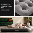 Lifelong Dual Air Mattress with Inflatable Pump|22cm Raised Thick Inflatable Bed for Home|200kg Comfort Support| Inflatable Air Bed with 2Repair Patch| Bed for Guest, Home,Camping & Travel (LLAMB02)