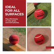 Lifelong Rubber Cricket Tennis Balls – Heavy Red, Durable, Set of 3