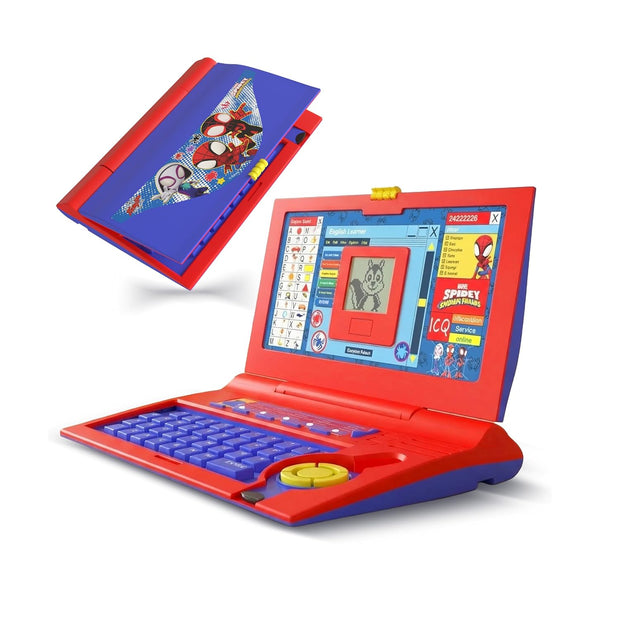 Spiderman Kids Learning Laptop with Mouse