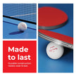 Lifelong Table Tennis Balls | 40mm 3 Star ABS Plastic | Professional Ping Pong Balls for Kids and Adults | for Training and Practice, Indoor Outdoor Games and Matches | Pack of 6