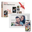 Electronics 10.1 Inch (25.65 CM) Digital Photo Frame with Slideshow, Video & Sound| Share Files with Frameo App,White