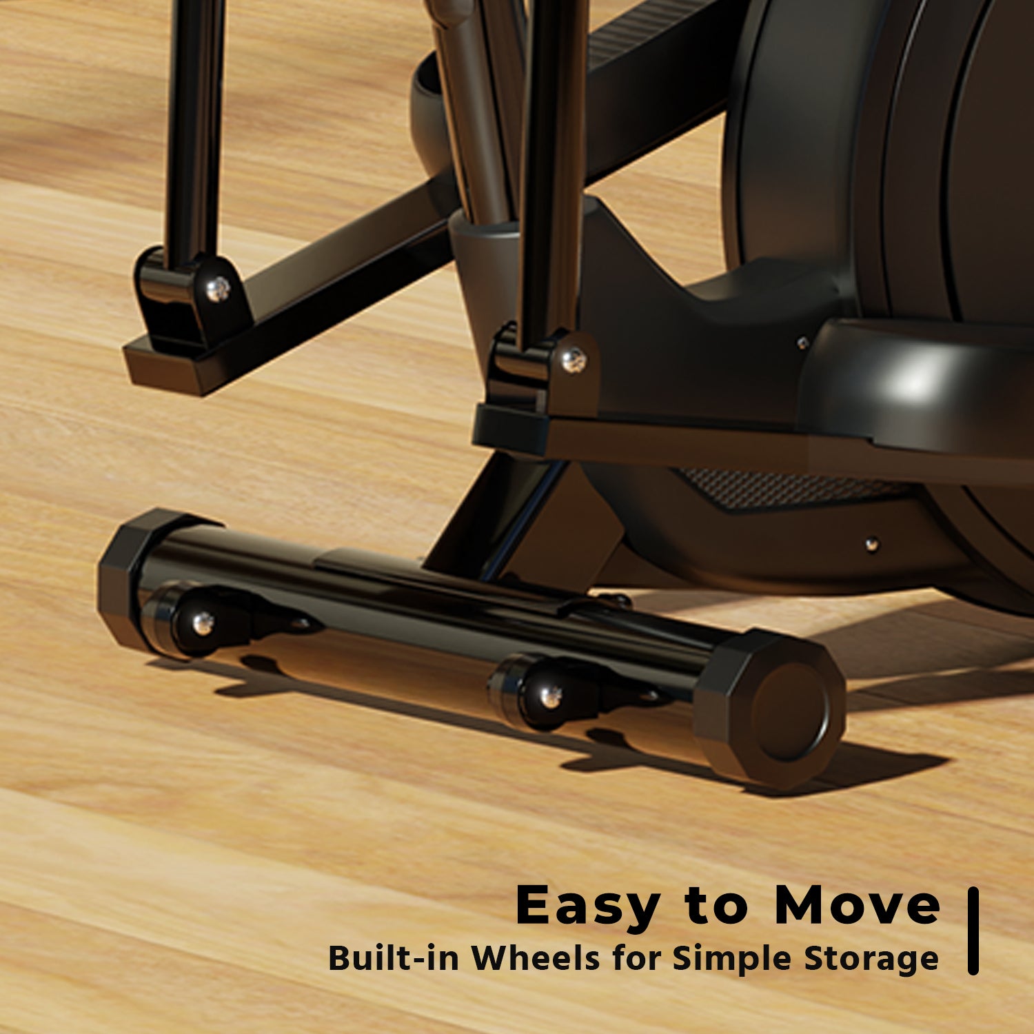 Elliptical Cross Trainer – 6 kg Flywheel, Magnetic Resistance, Touch LED Display & Tablet Holder