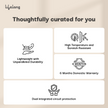 Lifelong 10000mAh Fast Charging Power Bank with Digital Display | Type C Input | 2 Output Ports | Quick Charge 3.0 | 22.5 W PD Powerbank | Cable Included