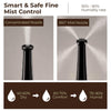 Lifelong Cool Mist Ultrasonic Humidifier for Room Moisture 5.5L |Top Fill Aromatic Air Diffuser for Home, Office, Bedroom, Living Room | 35dB, 360° Nozzle, Adjustable Mist, Auto Shut Off, 8Hr