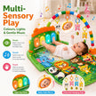 Lifelong Jungle Piano Playgym with Lights, Music & Tummy Time Activity Mat